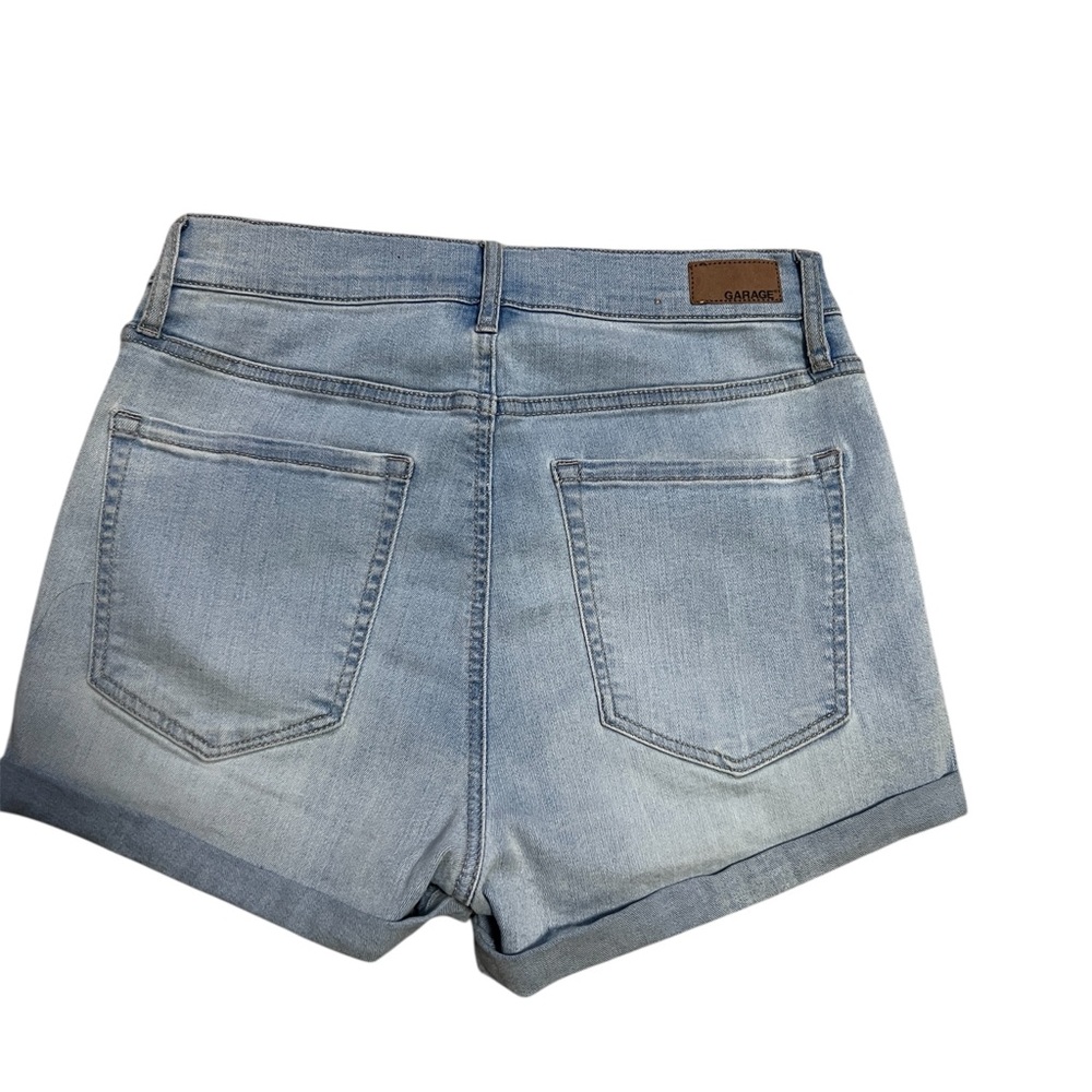 Garage Women's Light Blue Denim Shorts Hi Rise size 7 - Picture 3 of 3